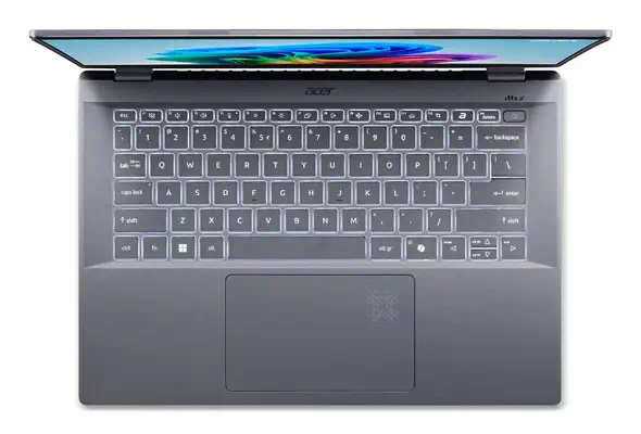 Acer Swift Go 14 SFG14-01-X817 Qualcomm Snapdragon X1P-42-100 Ordinateur portable 36,8 cm (14.5") WU - PC Portable - visuel 8
