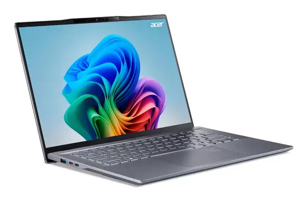 Acer Swift Go 14 SFG14-01-X817 Qualcomm Snapdragon X1P-42-100 Ordinateur portable 36,8 cm (14.5") WU - PC Portable - visuel 2