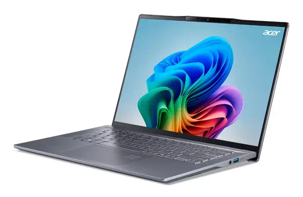 Acer Swift Go 14 SFG14-01-X817 Qualcomm Snapdragon X1P-42-100 Ordinateur portable 36,8 cm (14.5") WU - PC Portable - visuel 3
