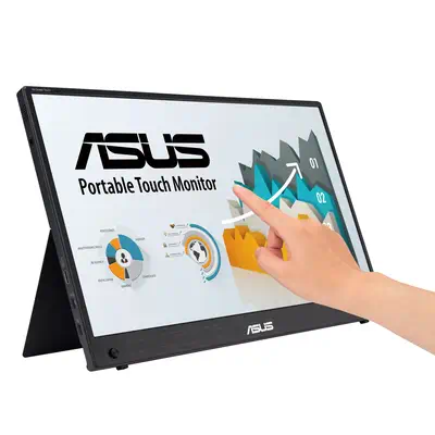 ASUS ZenScreen MB16AMTR écran plat de PC 39,6 cm (15.6") 1920 x 1080 pixels Full HD LCD Écran tactil - Asus - Ecran Ordinateur - visuel 2