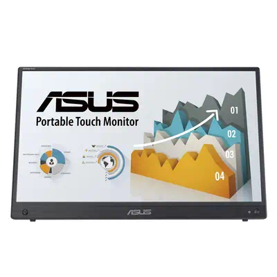 ASUS ZenScreen MB16AMTR écran plat de PC 39,6 cm (15.6") 1920 x 1080 pixels Full HD LCD Écran tactil - Asus - Ecran Ordinateur - visuel 1
