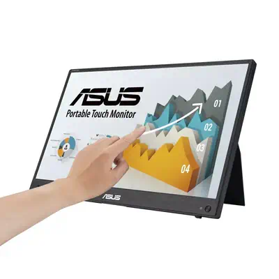ASUS ZenScreen MB16AMTR écran plat de PC 39,6 cm (15.6") 1920 x 1080 pixels Full HD LCD Écran tactil - Asus - Ecran Ordinateur - visuel 2