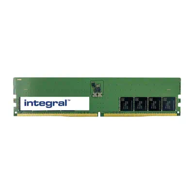 32GB PC RAM MODULE DDR5 5600MHZ UNBUFFERED NON-ECC 1.1V 2GX8 CL46 - Integral - Mémoire - visuel 1