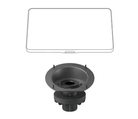 Logitech 952-000080 Accessoire de vidéo-conférence Support de colonne Logitech - visuel 1 - hello RSE - PROFIL SURÉLEVÉ POUR UNE MEILLEURE ACCESSIBILITÉ