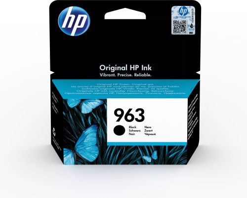 Vente Cartouches d'encre HP 963 Black Original Ink Cartridge sur hello RSE