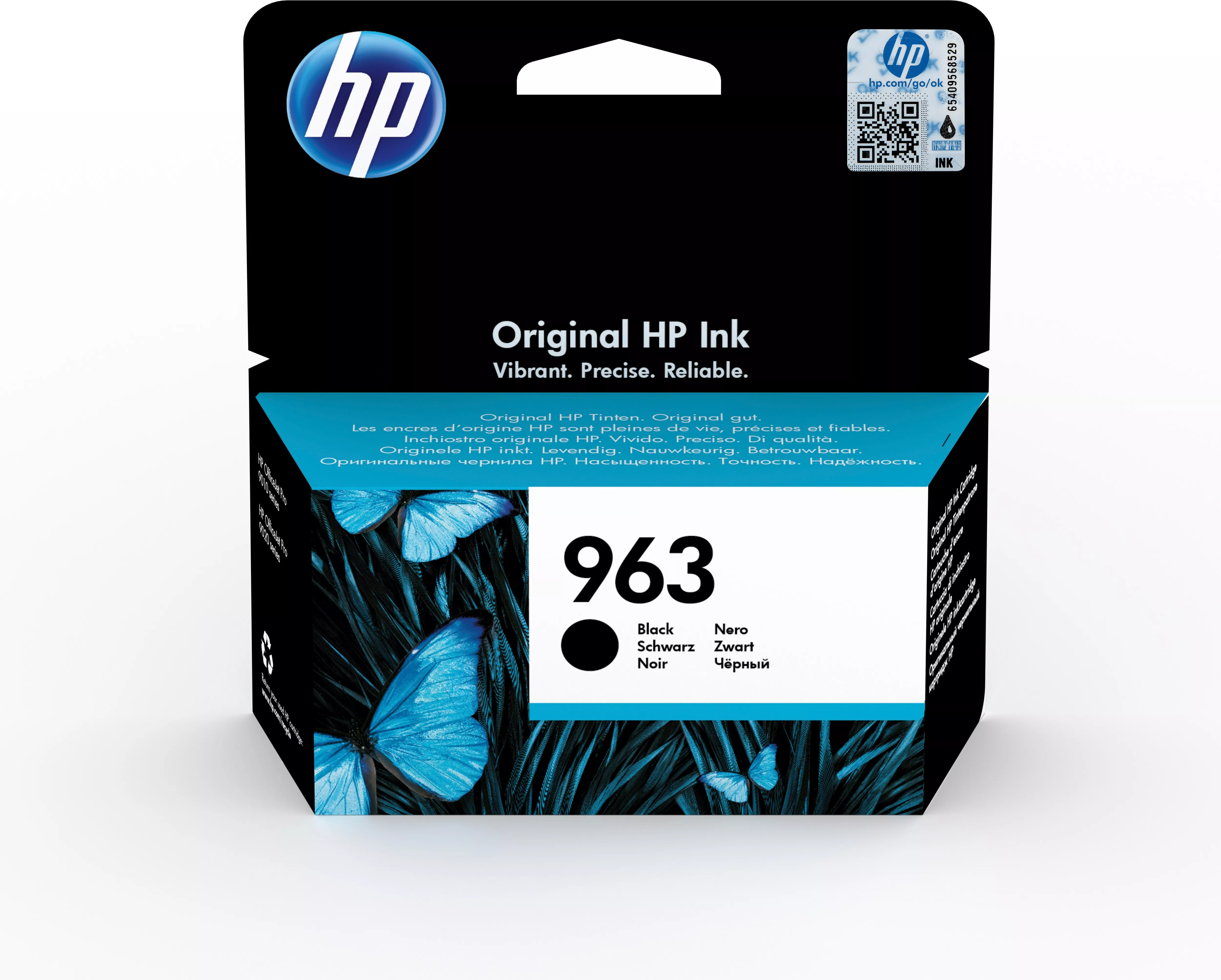 Achat HP 963 Black Original Ink Cartridge au meilleur prix