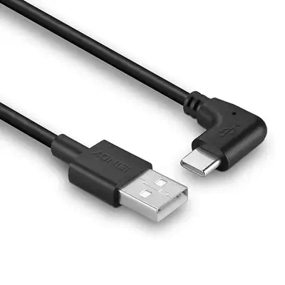 LINDY 0.5m USB 2.0 Type A to C Cable 90 Right Angle - Lindy - Câble Audio - visuel 3