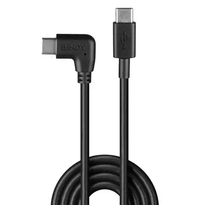 LINDY 0.5m USB 2.0 Type C Cable 90 Lindy - visuel 1 - hello RSE - Construction de haute qualité
