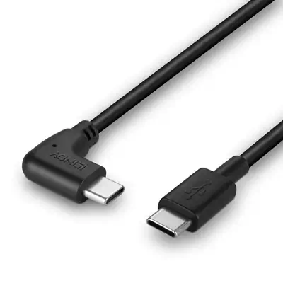 LINDY 0.5m USB 2.0 Type C Cable 90 Lindy - visuel 1 - hello RSE - Matériaux durables