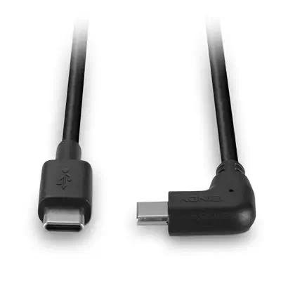 LINDY 0.5m USB 2.0 Type C Cable 90 Lindy - visuel 1 - hello RSE - Capacités de charge polyvalentes