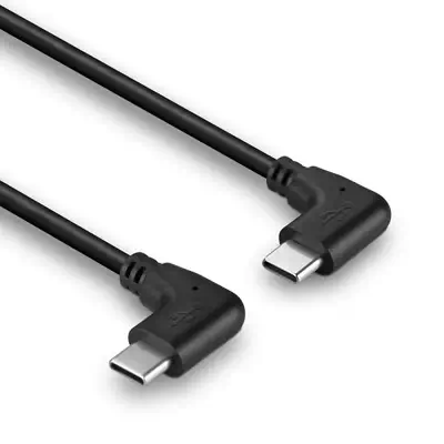 LINDY 0.5m USB 2.0 Type C Cable 2 x 90 Right Angle - Lindy - Câble Audio - visuel 3