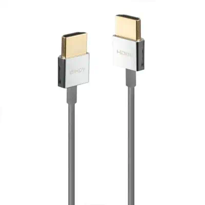 LINDY Ultra High Speed HDMI Slim Cable 0.5m - Lindy - Câble Audio - visuel 1