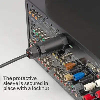 LINDY 20m armored Fibre Optic Hybrid HDMI 8K60 Lindy - visuel 1 - hello RSE - Connectivité sécurisée