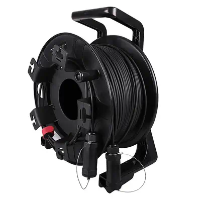 LINDY 100m armored Fibre Optic Hybrid HDMI 8K60 cable - Lindy - Câble Audio - visuel 1
