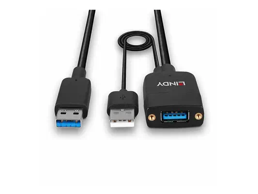LINDY 35m Hybrid USB 3.2 Gen 2 Type A Cable - Lindy - Câble Audio - visuel 4