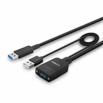 LINDY 35m Hybrid USB 3.2 Gen 2 Type A Cable - Lindy - Câble Audio - visuel 4