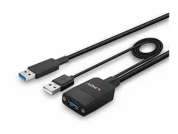 Achat responsable LINDY 35m Hybrid USB 3.2 Gen 2 Type A Cable