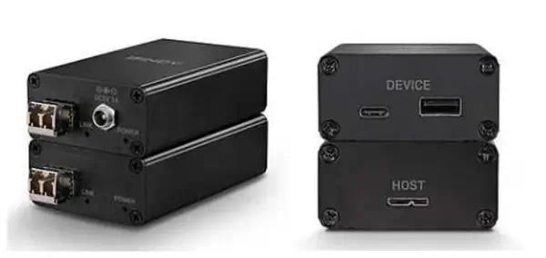 LINDY 300m 2 Port Fibre Optic USB 3.0 Lindy - visuel 1 - hello RSE - Qualité de construction robuste