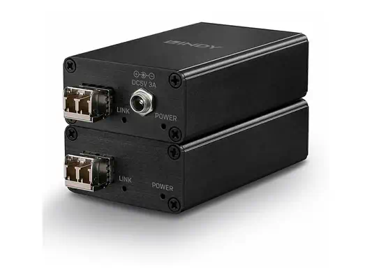 LINDY 300m 2 Port Fibre Optic USB 3.0 Extender - Lindy - Câble Audio - visuel 2
