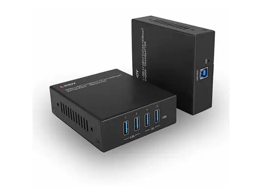 LINDY 100m USB 3.2 Gen 1 Cat.6A HDBaseT Extender - Lindy - Câble Audio - visuel 3