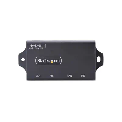 Injecteur PoE+ 2 Ports Gigabit Midspan, 10/100/1000Mbps, PoE+ (802.3af/802.3at), 30W, Ethernet 1Gbps - StarTech - Boitier d'alimentation - visuel 5