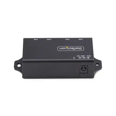 Injecteur PoE+ 2 Ports Gigabit Midspan, 10/100/1000Mbps, PoE+ (802.3af/802.3at), 30W, Ethernet 1Gbps - StarTech - Boitier d'alimentation - visuel 4