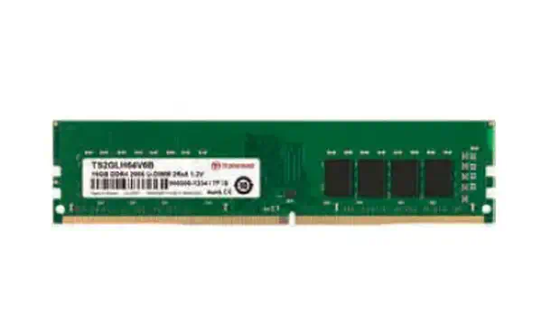 Transcend TS2GLH72V2B module de mémoire 16 Go 1 x 16 Go DDR4 3200 MHz ECC - Mémoire - visuel 1