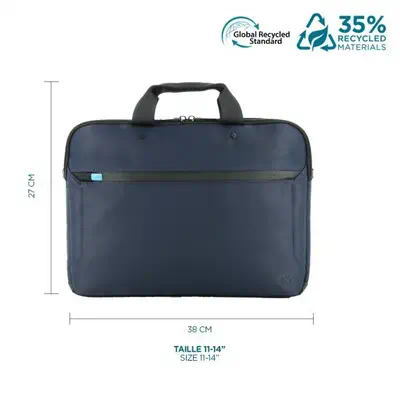 Mobilis 005039 sacoche d'ordinateurs portables 35,6 cm (14") Malette Bleu - Sacoche & Housse - visuel 6
