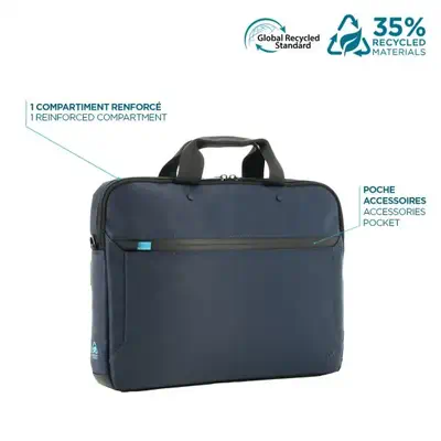 Mobilis 005039 sacoche d'ordinateurs portables 35,6 cm (14") Malette Bleu - Sacoche & Housse - visuel 4