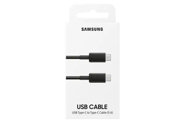SAMSUNG Cable USB-C to USB-C 45W 5A Black - Samsung - Câble USB - visuel 4