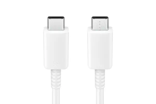 SAMSUNG Cable USB-C to USB-C 5A 45W & 65W 1m White - Samsung - Câble USB - visuel 3