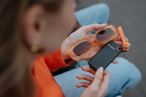 Verbatim Pocket SSD 2 To USB Type-C 3.2 Gen 2 (3.1 Gen 2) Noir, Orange - Disque dur Externe - visuel 4