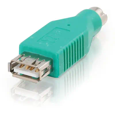 C2G USB - PS/2 Adapter PS/2 Vert - Lecteur code barre - visuel 1