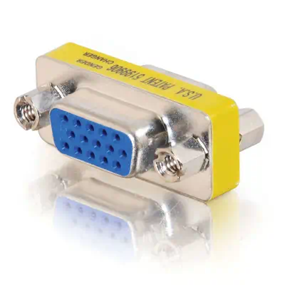 C2G Changeur de genre (coupleur) Mini HD15 F/F  - Câble - Câble pour Affichage - visuel 1
