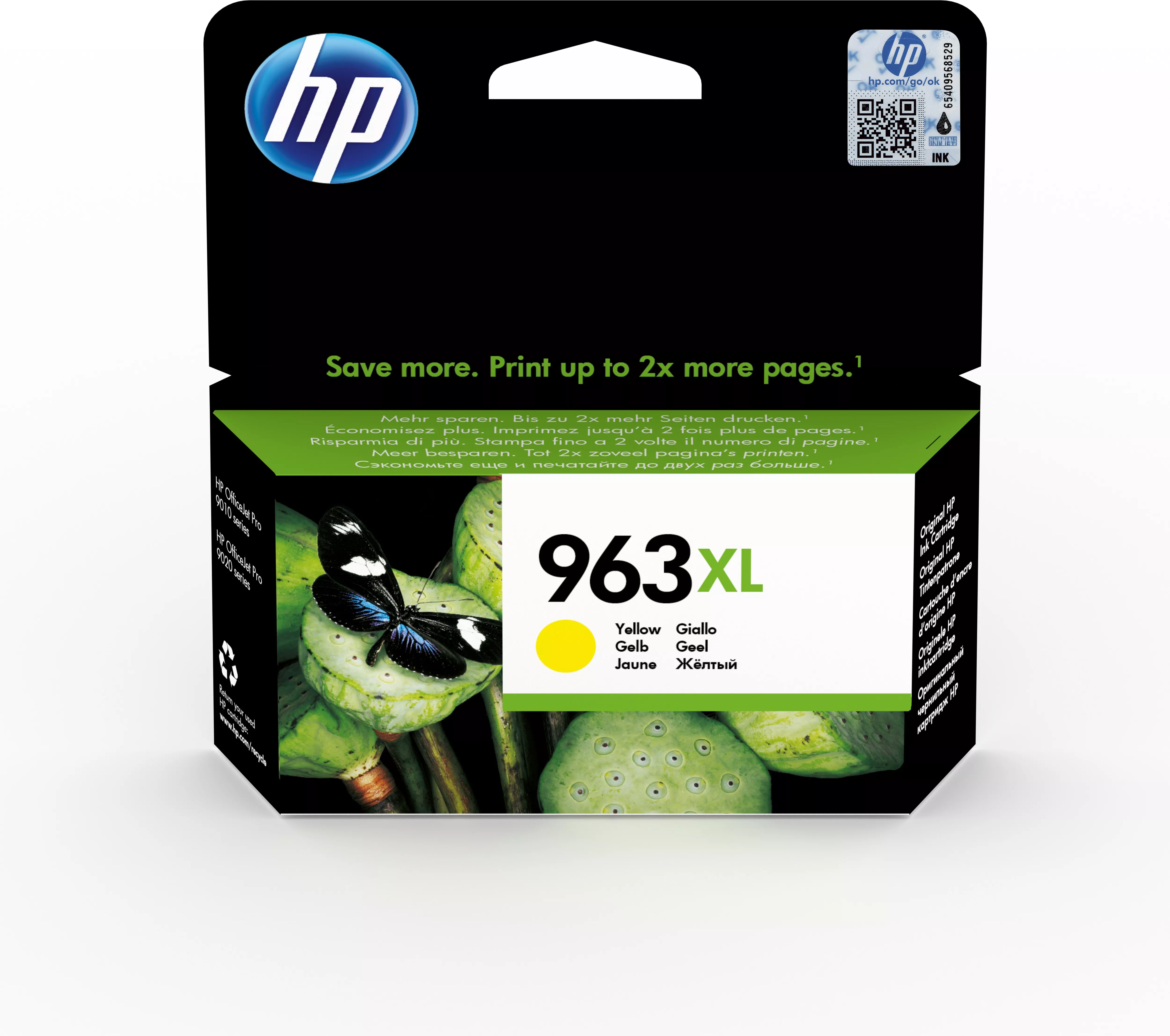 Achat HP 963XL Cartouche d'encre jaune authentique, grande au meilleur prix