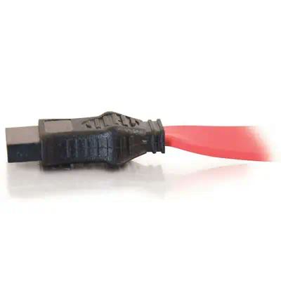 C2G 1m 7-pin SATA Cable câble SATA SATA 7-pin Rouge - Câble pour Stockage - visuel 4