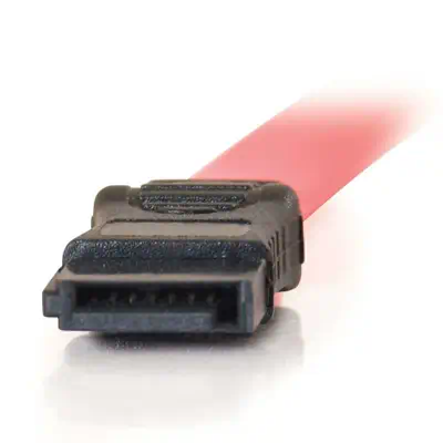 C2G 1m 7-pin SATA Cable câble SATA SATA 7-pin Rouge - Câble pour Stockage - visuel 3