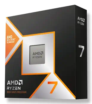Livraison gratuite AMD Ryzen 7 9800X3D processeur 4,7 GHz 104 Mo L2 & L3 Boîte