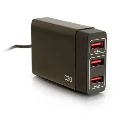 C2G Chargeur voiture USB 4 ports avec rallonge pour les - Câble USB - visuel 2
