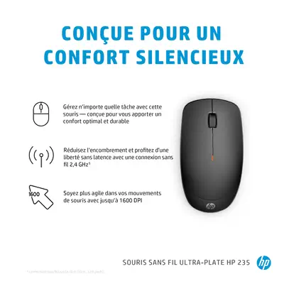 Souris sans fil ultra-plate HP 235 - visuel 5