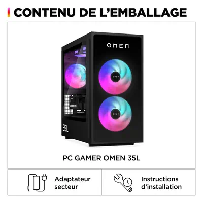 HP OMEN 35L GT16-0006nf PC Intel® Core™ i7 HP - visuel 1 - hello RSE - Refroidissement liquide