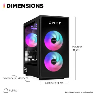 HP OMEN 35L GT16-0026nf PC Intel® Core™ i7 HP - visuel 1 - hello RSE - Refroidissement liquide