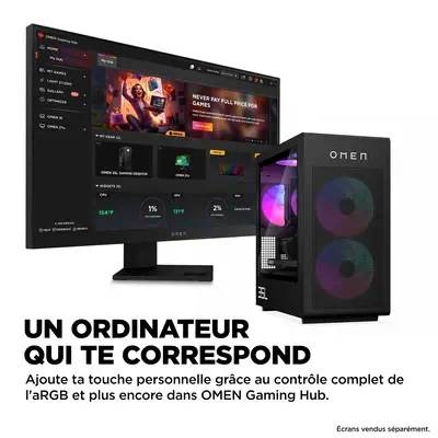 HP OMEN 35L GT16-0026nf PC Intel® Core™ i7 HP - visuel 1 - hello RSE - Jouez sans limite. Au-delà de la performance avec Intel Core et Intel Core Ultra.