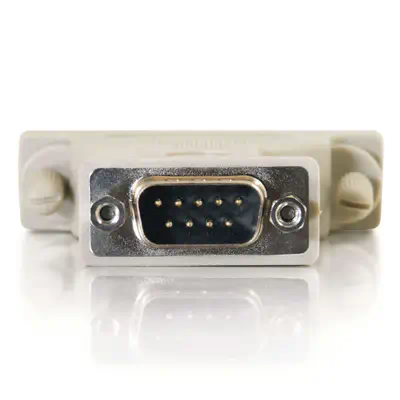 C2G 02450 changeur de genre de câble DB9 DB25 Beige - Câble HDMI - visuel 2