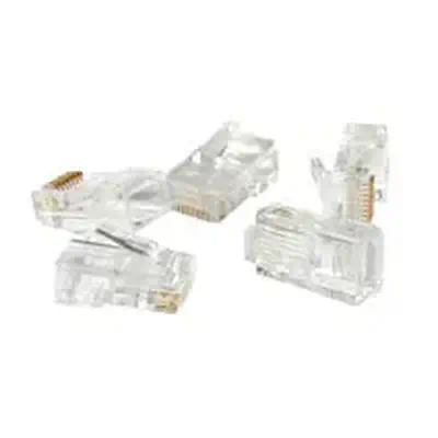 C2G RJ45 Cat5 Modular Plug for Round Stranded Cable 50pk - Câble RJ et Fibre optique - visuel 1