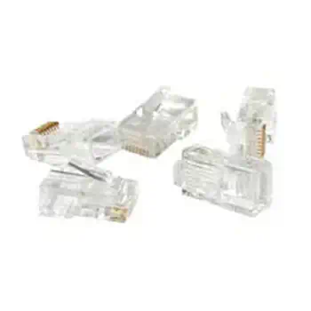 Offre C2G RJ45 Cat5 Modular Plug for Round Stranded Cable 50pk