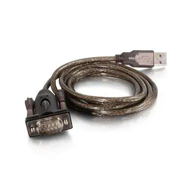 C2G 26887 câble Série Noir 1,5 m USB DB9 - Câble USB - visuel 1
