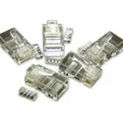 C2G RJ45 Cat5E Modular Plug for Round Solid/Stranded - Câble RJ et Fibre optique - visuel 1