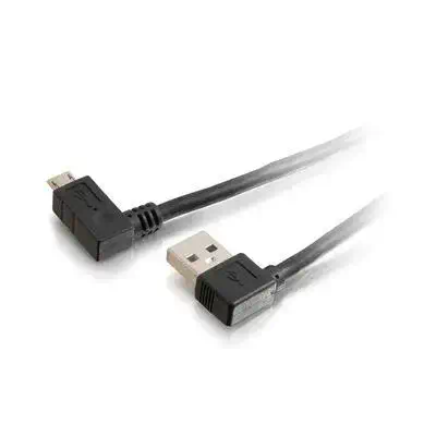 C2G USB 2.0, 1m câble USB USB A Micro-USB B Noir - Câble USB - visuel 2