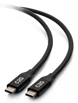 C2G C2G28877 câble USB USB4 Gen 2x2 0,8 m USB C Noir offre